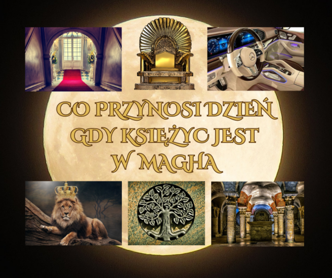 GDY KSIĘŻYC PRZEMIERZA NAKSZATRĘ MAGHĀ