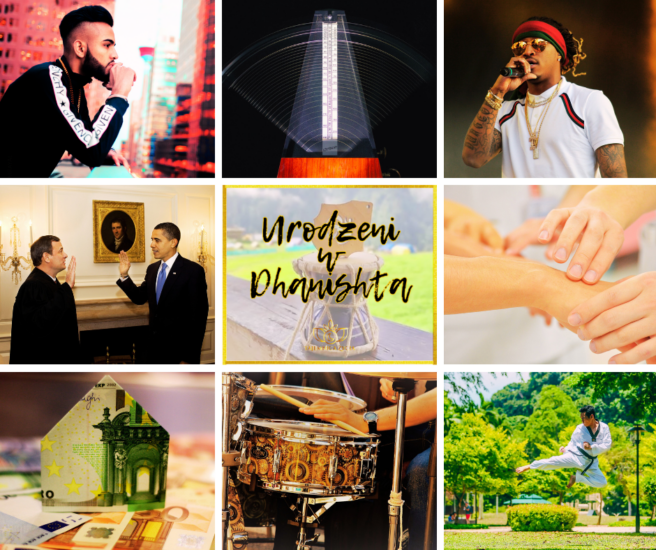 PODĄŻAJĄ DO RYTMU WŁASNEGO BĘBNA – URODZENI W ZNAKU WODNIKA & RYB, NAKSZATRA DHANIṢṬHĀ