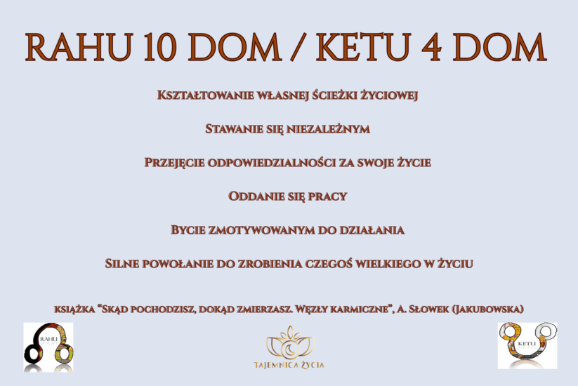 WĘZŁY KARMICZNE W DOMACH 10/4