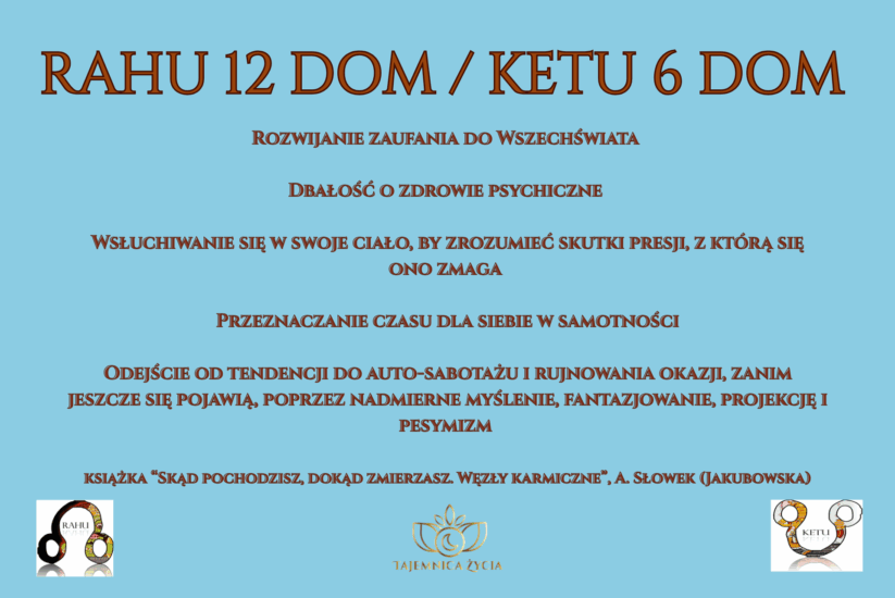 WĘZŁY KARMICZNE W DOMACH 12/6