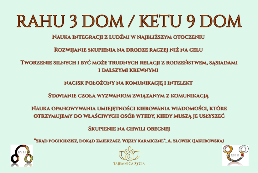 WĘZŁY KARMICZNE W DOMACH 3/9