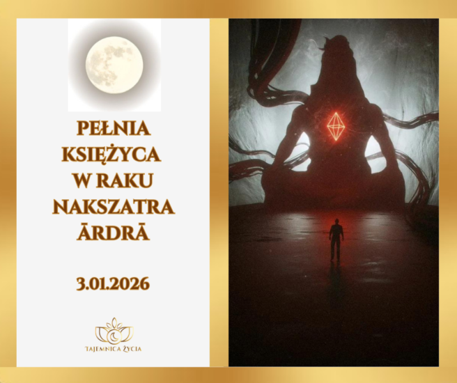 PEŁNIA KSIĘŻYCA W ZNAKU RAKA, NAKSZATRA ĀRDRĀ