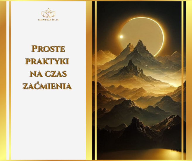 Proste praktyki na czas zaćmienia
