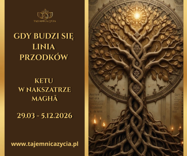 Gdy budzi się linia przodków – Ketu w nakszatrze Magha