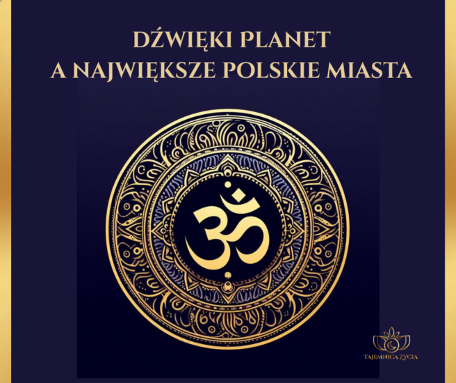 Dźwięki planet a największe polskie miasta