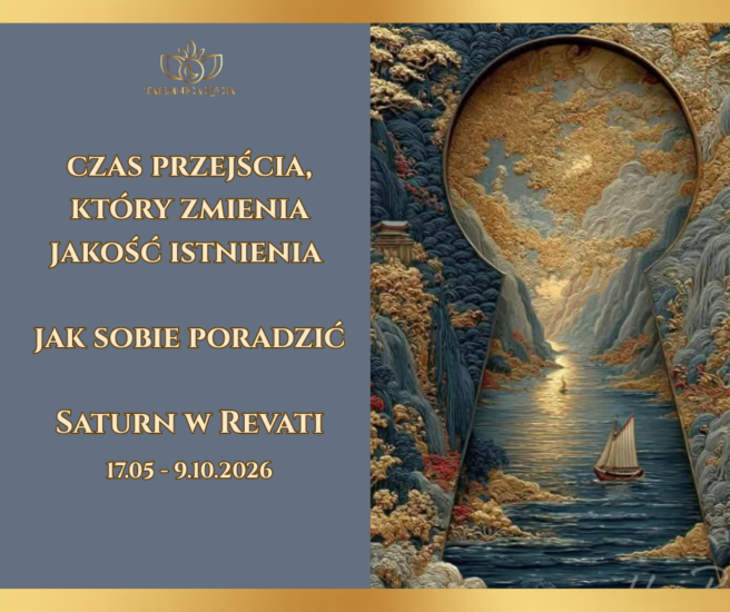 Saturn w Revati – czas  przejścia, który zmienia jakość istnienia + remedia