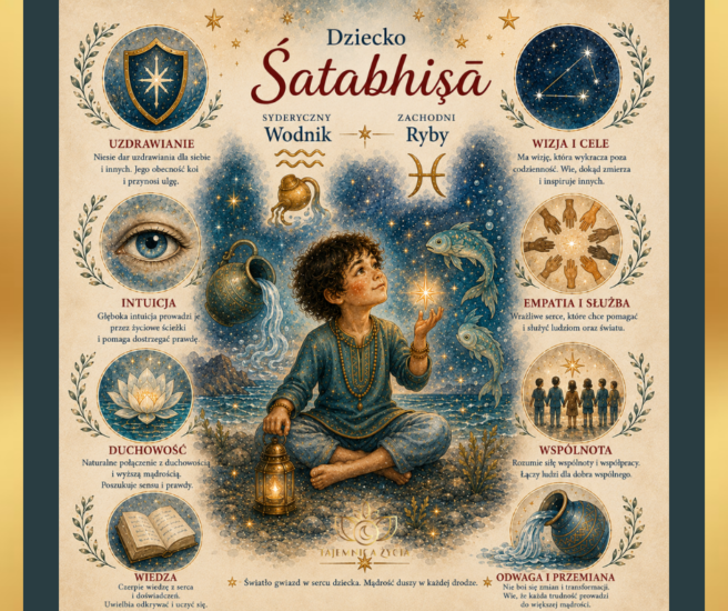 Dziecko Wodnik / Ryby Satabhisha – Wewnętrzna prawda, niezależność i powrót do siebie