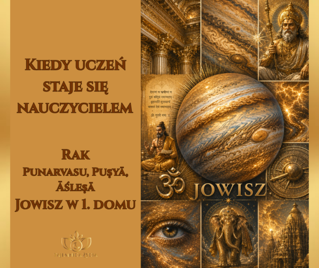 Kiedy uczeń staje się nauczycielem – Jowisz w 1. domu