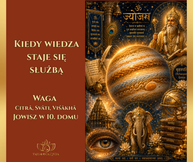 Kiedy wiedza staje się służbą – Jowisz w 10. domu