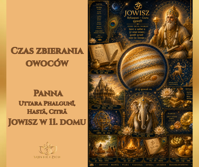 Czas zbierania owoców – Jowisz w 11. domu
