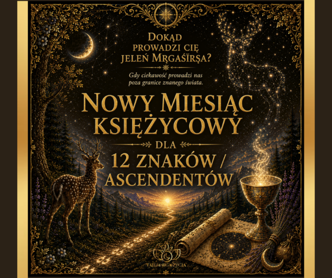 Dokąd prowadzi Cię jeleń Mrigashira? – Nowy miesiąc księżycowy w Bliźniętach dla 12 znaków / ascendentów