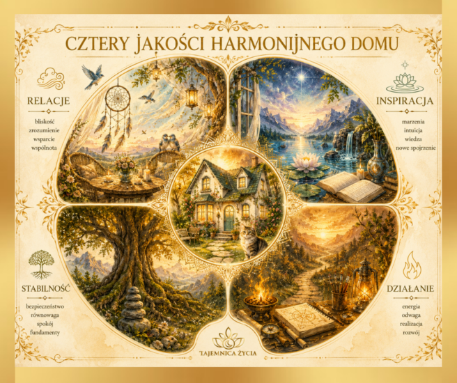 Cztery jakości harmonijnego domu