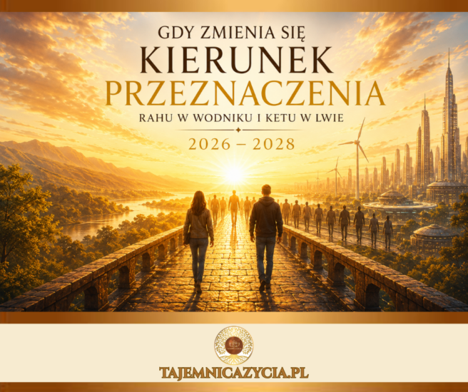 Gdy zmienia się kierunek przeznaczenia – Rahu w Wodniku i Ketu w Lwie 2026–2028