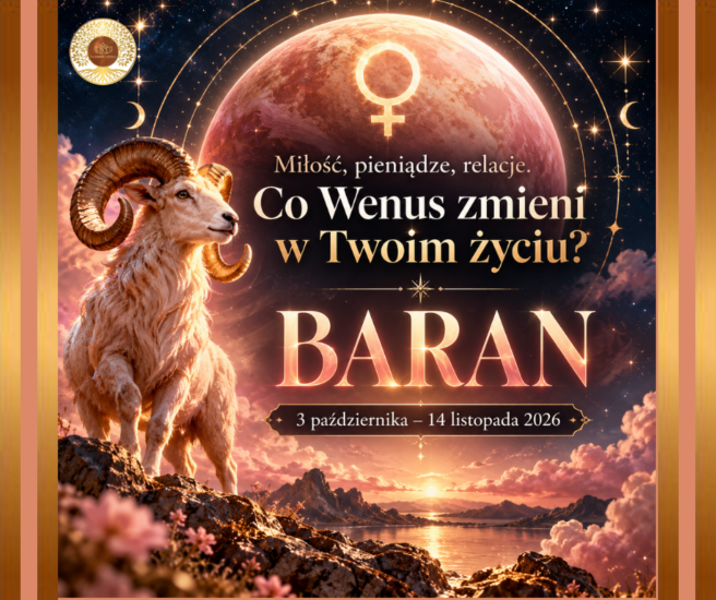 Baran syderyczny / Byk zachodni / Wenus Rx w 7. domu