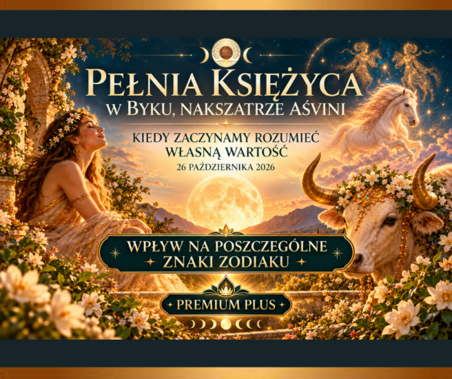 Pełnia Księżyca w Byku, nakszatrze Aśvinī – 26 października 2026